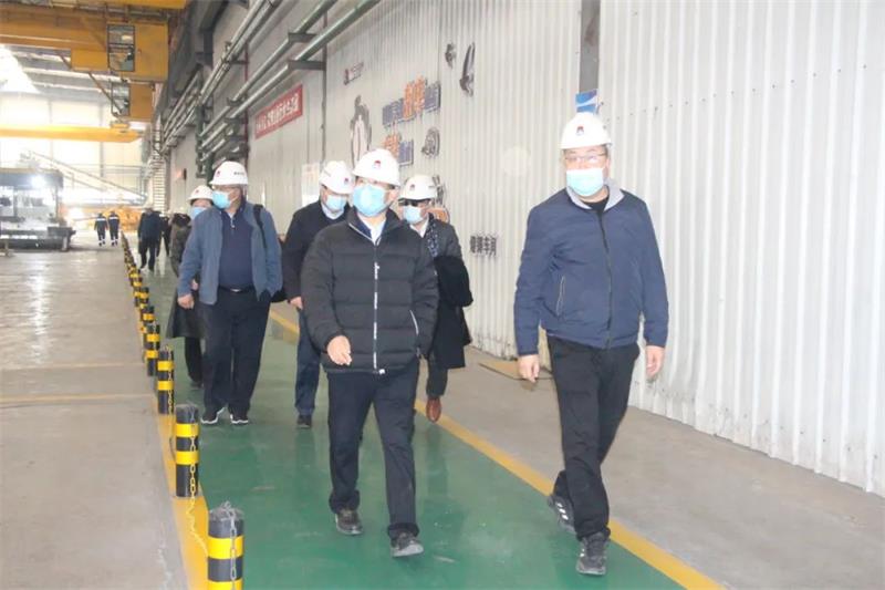 中國有色金屬工業(yè)協(xié)會黨委副書記范順科一行蒞臨明泰鋁業(yè)調研指導